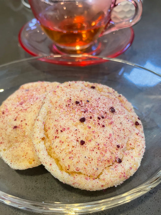 Edible Flower Sugar Cookies