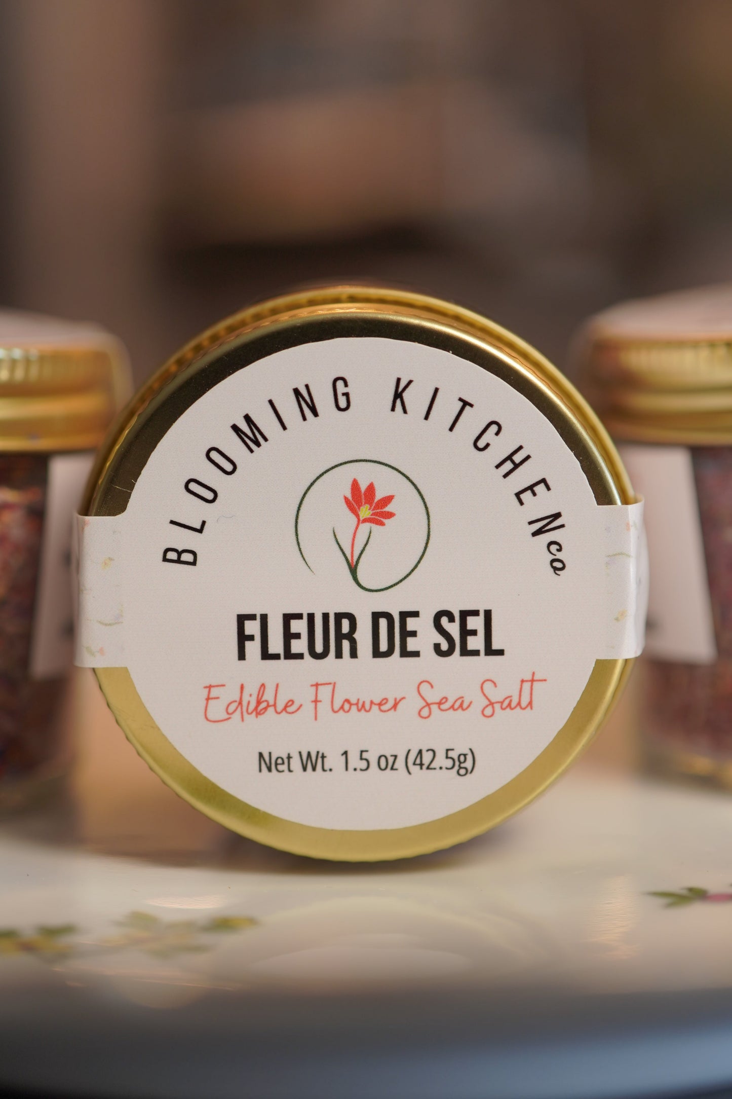 Fleur De Sel Edible Flower Sea Salt