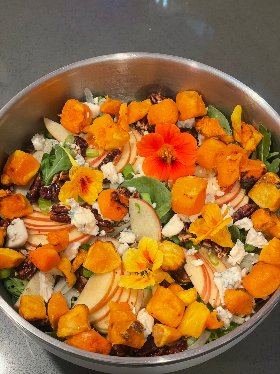 Fall Blooms Harvest Salad