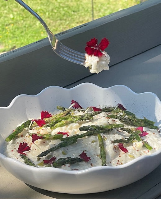 Pink Peppercorn & Asparagus Risotto