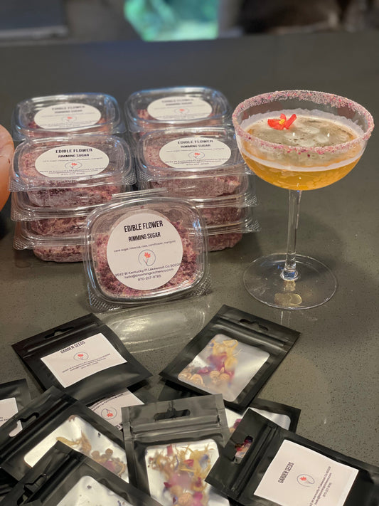 Wholesale Floral Rimming Sugar