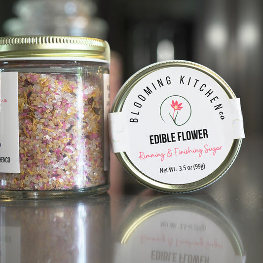 Edible Flower Rimming & Finishing Sugar